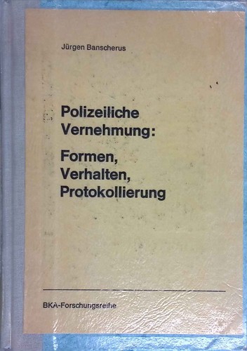 Polizeiliche vernehmung - polizeiliche,