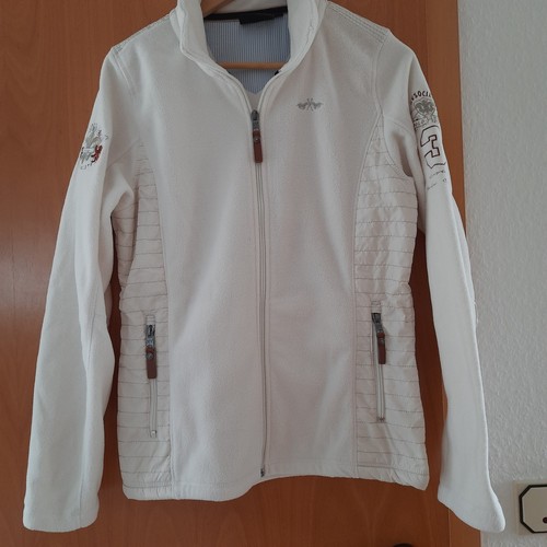Sweatshirt jacke weiss - jacke,