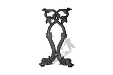 Nr. A03 Tischfuss Gusseisen Gussfuss Tischfuße Guss Tisch Gartentisch – 2 STÜCKE