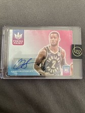 Cassius Stanley Rookie Card ONE OF ONE 1/1 Court Kings Basketball 20/21