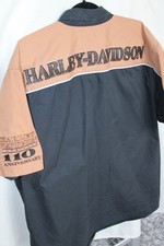 Harley Davidson Herren Kurzarm Hemd Gr.2XL ( 3XL)