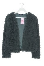 GINA TRICOT Öko Pelzmantel Damen Mantel Größe IT 42 khaki