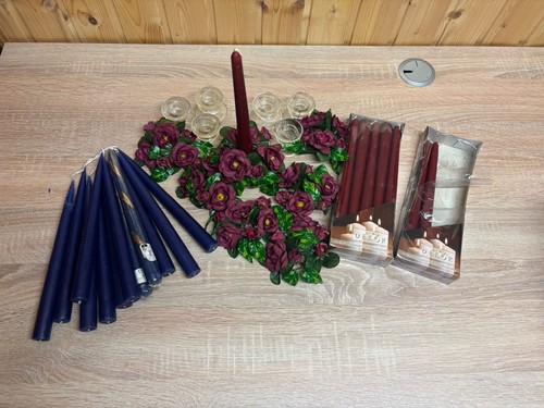 Adventskranz deko set - adventskranz,