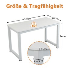 Computertisch Schreibtisch Bürotisch Arbeitstisch Esstisch Arbeitszimmer 