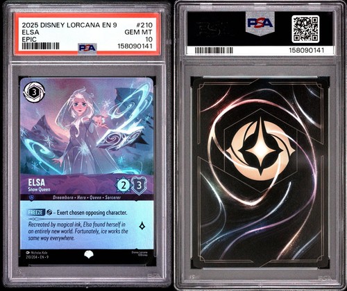 Psa 2025 disney lorcana - psa,