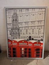 Dekobild Wandbild rote Telefonzelle London