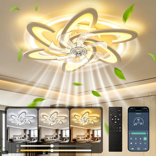 Led deckenventilator - led,