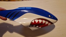 RC Fiberglass Cockpitverkleidung Blue Shark 400 & Trex 450 Hubschrauber