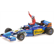 Minichamps Maßstab 1:43 Benetton Renault B195 Schumacher Alesi Canadian GP 1995