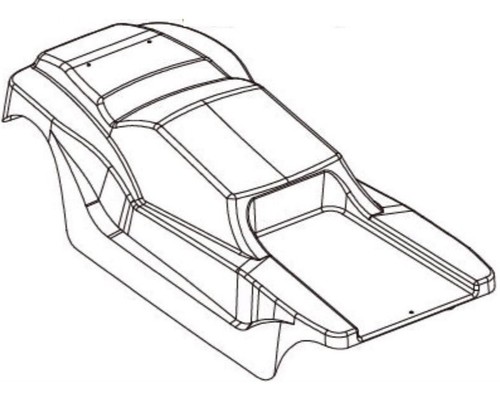 Absima pvc truggy karosserie - absima,