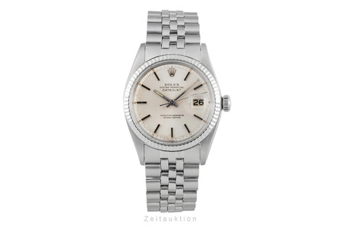 Rolex datejust silver dial - datejust,