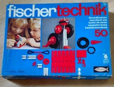 Fischertechnik Grundkasten 50, Nr. 30050, vollständig, OVP, Bauanleitung