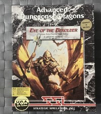 EYE OF THE BEHOLDER  PC Spiel BOX mit Handbuch ohne Datenträger  
