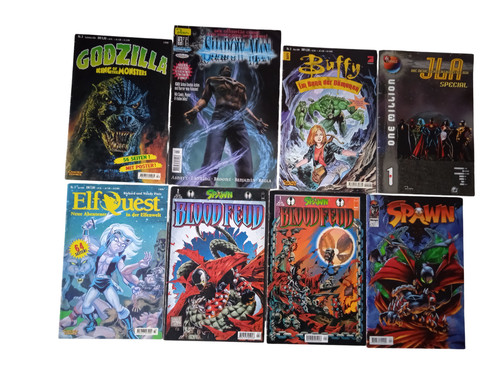 Stk verschiedene comics - 8, stk.