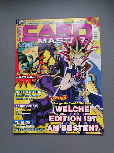 Yugioh zeitschrift magazin - yugioh,