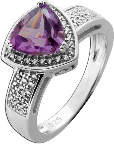 Amethyst ring silber 925 - amethyst,