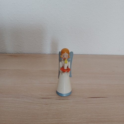 Alter engel mit kerzenhalter - alter,