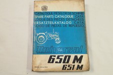 UTB Universal 650M 651M Parts List Ersatzteilliste Pieces detachees 1974