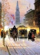  Shoppers & Trolley - G Harvey
