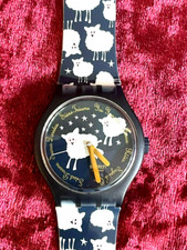 SWATCH UHR SUDN101 BLACK SHEEP X-L SIZE ORIGINAL 2004