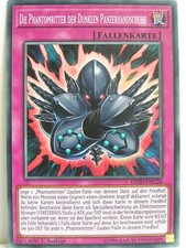 Yugioh - 1x #026 Die Phantomritter der Dunklen Panzerhandschuhe - LEHD-C - Legen