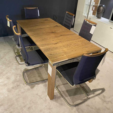 Venjakob Tischgruppe Esstisch Multiflex Eiche Anziano Stuhl Lilli Tritex Basalt