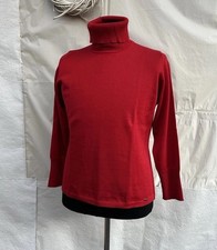 Lucia, roter Damen-Rollkragen