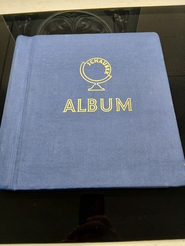 Schaubek briefmarken album - schaubek,
