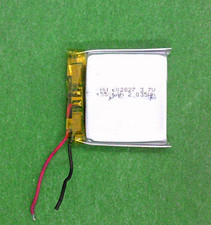 3,7 Volt 550 mAh 602827 LiPo Akku 28 x 27 x 6 mm mit Schutzplatine