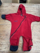 Kuscheliger und mega praktischer Winter Overall Jack Wolfskin Fleece Gr. 74