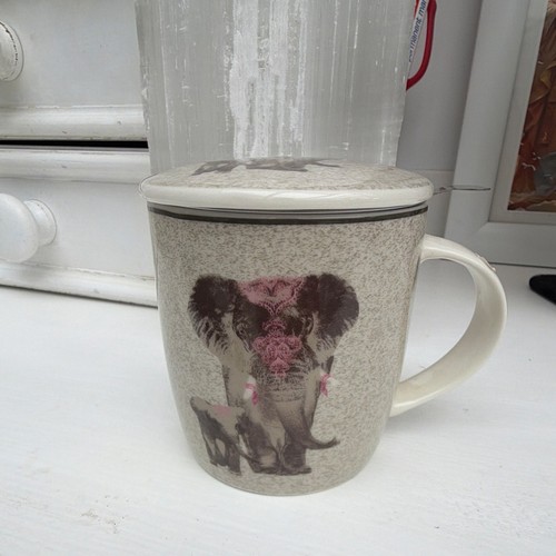 Teetasse mit deckel - deckel, sieb