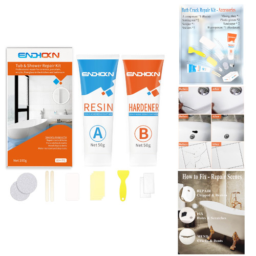 Badewannen reparaturset weiß - reparaturset,