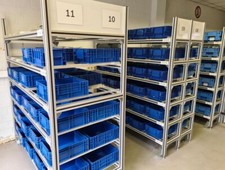 Bosch Rexroth Aluprofil Regal Aluregal Aluminium Lagerregal 198x80x180cm