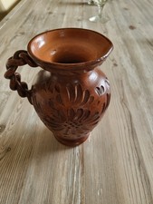 Schöne Ton Vase Italien Handarbeit