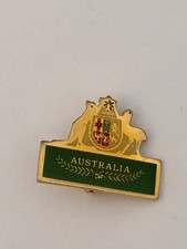Brosche Brooch Badge Pin Australien Australia Wappen Wappen Kangoo Känguru