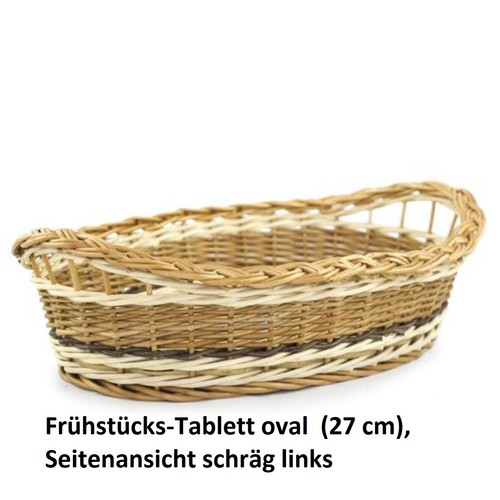 Frühstücks tablett oval - , (27