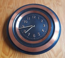 Messing blech wanduhr weimar - messing,