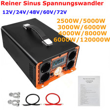 8000W 12000W Max 12V 24V 48V