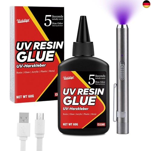 Resin set mit lampe 60g - resin,