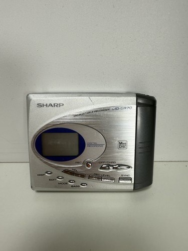 Sharp sr70 minidisc player - sr70,