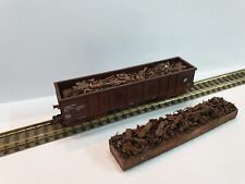 Spur N Ladegut gealterte Eisenschrottladung für 4 achs. Güterwagon Eaos Fl.mann