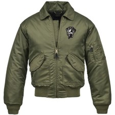 CWU Bomberjacke mit Kragen