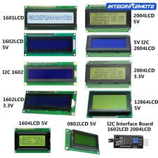 1601 1602 1604 0802 2004 12864 5V 3.3V Character LCD Display Module For Arduino