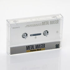 1x Sony Metal Master 90 Metall Kassette Audiokassette Cassette