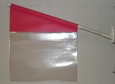 Fahnentaschen-SET A3 quer pink