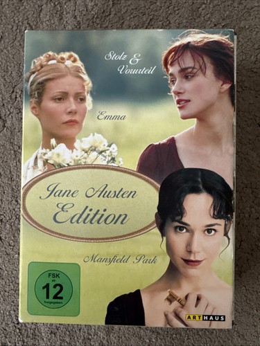 Jane austen edition dvds - austen, dvds]