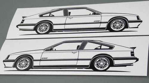 Opel monza gse aufkleber - opel,