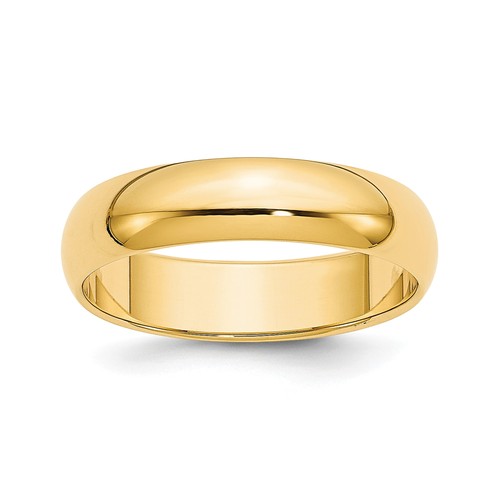 14k gelbgold gewölbter - 14k,