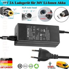 42V 36V Elektro Scooter Balance Hoverboard Skateboard Ladegerät Netzteil Adapter