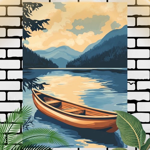 Rafting boot poster schöne - boot,